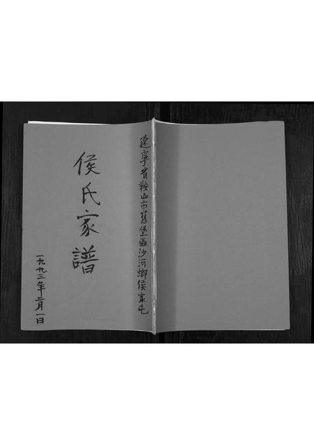 辽宁侯氏-侯氏家谱.pdf电子版缩略图