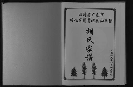 四川胡氏-胡氏家谱[不分卷].pdf电子版预览图1