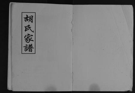 四川胡氏-胡氏家谱[不分卷].pdf电子版预览图1