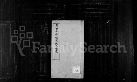 广西黄氏-粤西武缘起凤黄氏家乘.pdf电子版缩略图