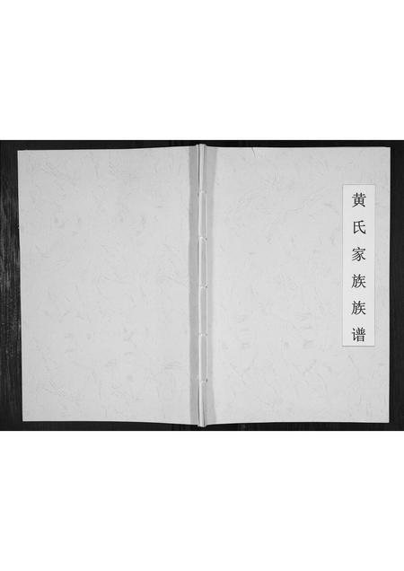 贵州黄氏-黄氏家族族谱[不分卷].pdf电子版缩略图