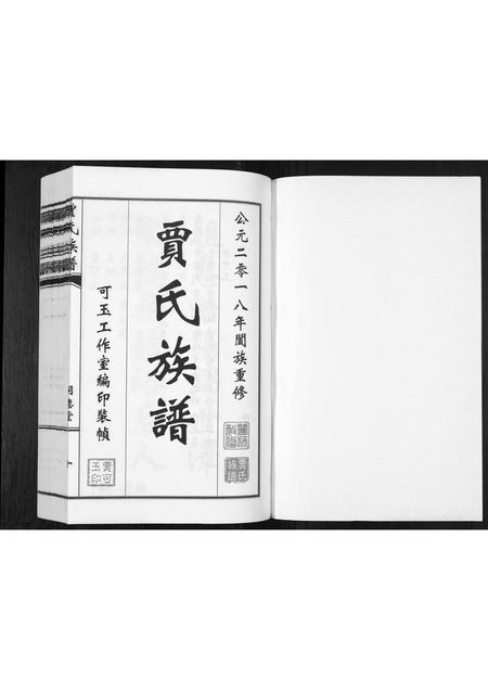 山东贾氏-贾氏族谱.pdf电子版预览图1
