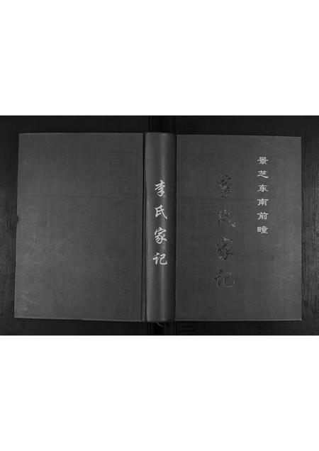 山东李氏-景芝东南前疃李氏家记[不分卷].pdf电子版缩略图