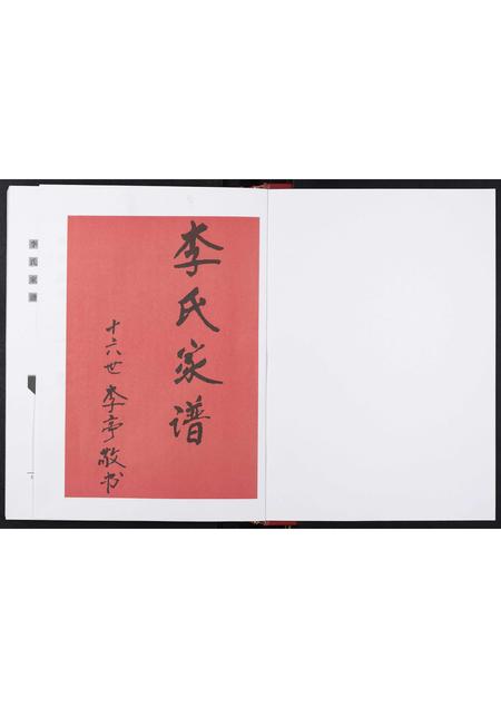 山东李氏-李氏家谱[不分卷].pdf电子版预览图1