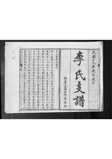 山东李氏-李氏支谱.pdf电子版预览图1