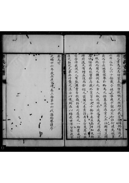 山东李氏-李氏支谱 [4卷].pdf电子版预览图1