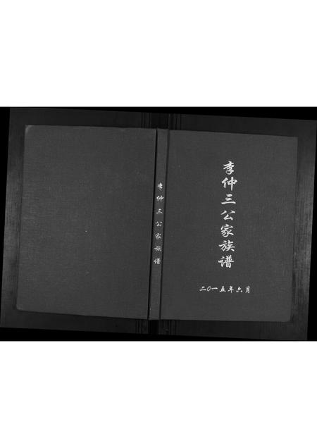 广西李氏-李仲三公家族谱.pdf电子版缩略图