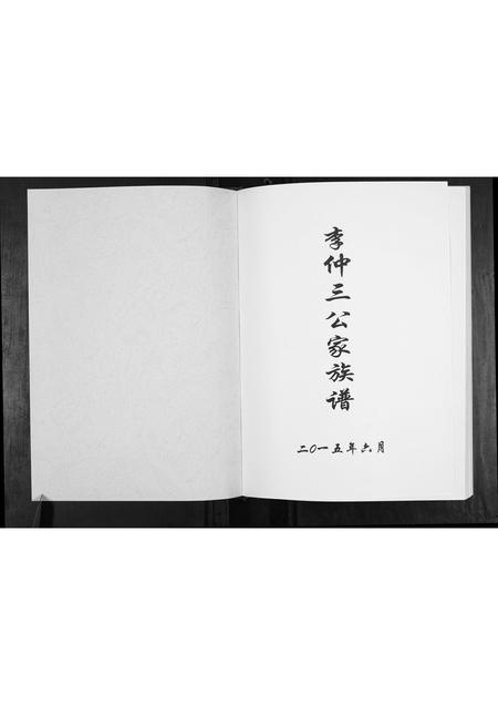 广西李氏-李仲三公家族谱.pdf电子版预览图1