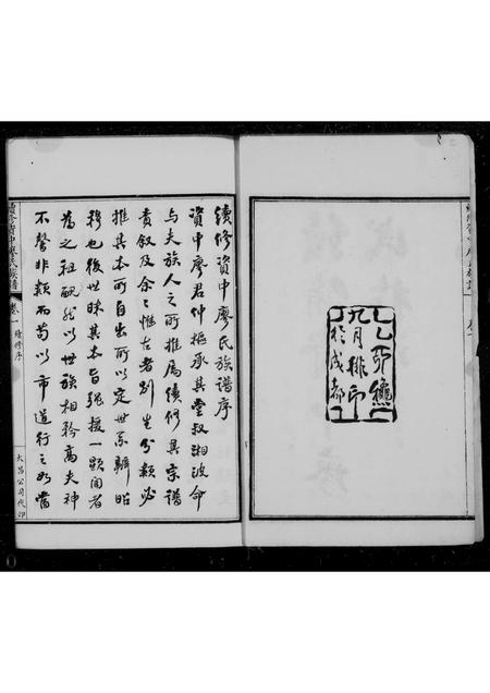 四川廖氏-续修资中廖氏族谱 [5卷].pdf电子版预览图1