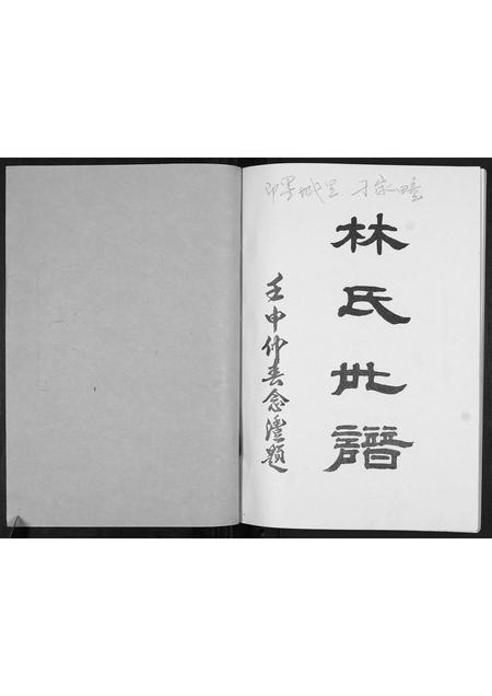 山东林氏-林氏世谱[不分卷].pdf电子版预览图1