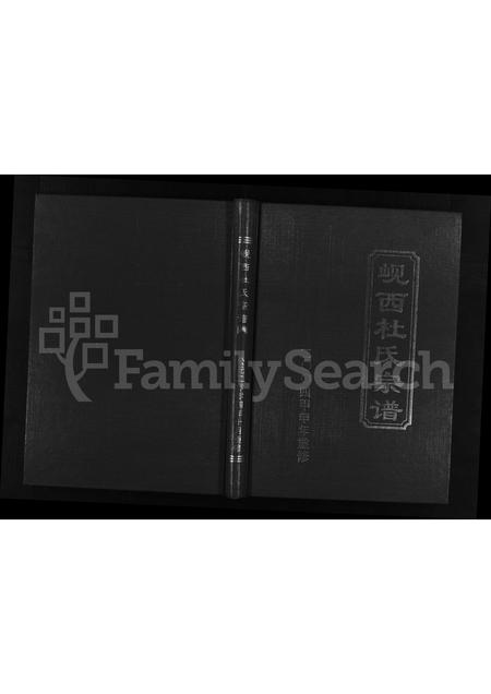 4103.岘西杜氏宗谱 [不分卷](别名：Xian Xi Du Shi Zong Pu、岘西杜氏城头房宗谱).pdf电子版缩略图