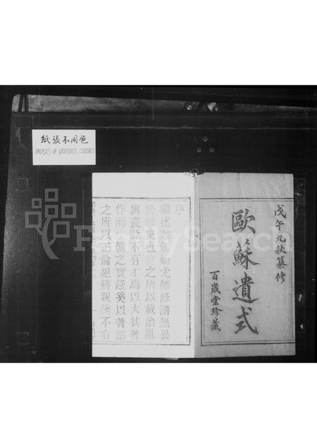 4133.绍兴丁巷傅氏宗谱 [6卷](别名：丁巷傅氏宗谱).pdf电子版预览图1