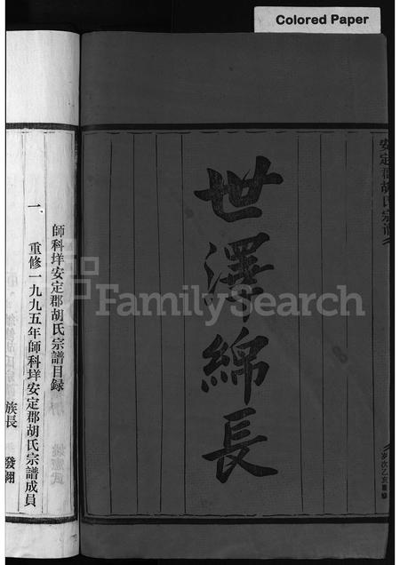 4221.安定郡胡氏宗谱 [不分卷](别名：师科垟安定郡胡氏宗谱、胡氏宗谱、An Ding Jun Hu Shi Zong Pu).pdf电子版预览图3