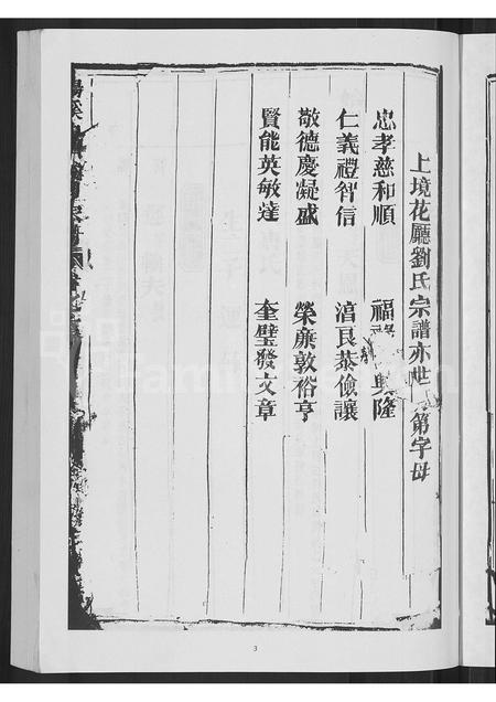 4342.汤溪中山刘氏宗谱 [3卷](别名：上境花厅刘氏宗谱、Tangxi Zhongshan Liushi Zongpu、汤溪中山刘氏宗谱).pdf电子版预览图4