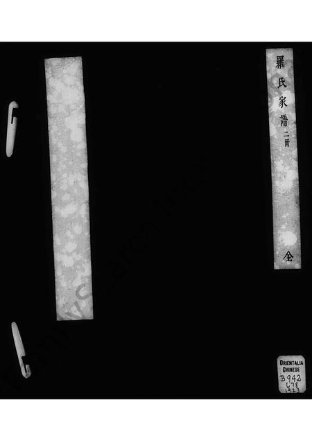 4373.罗氏家谱 [2卷](别名：张家瀛罗氏家谱).pdf电子版缩略图