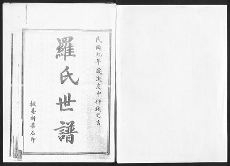 山东罗氏-罗氏世谱.pdf电子版预览图1