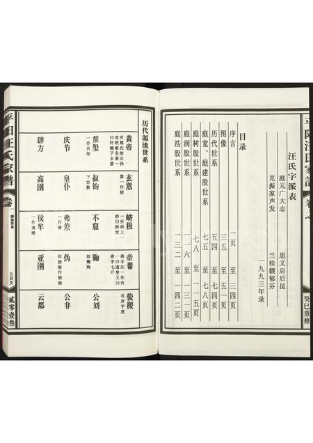 4510.平阳汪氏宗谱 [不分卷](别名：汪氏宗谱).pdf电子版预览图1