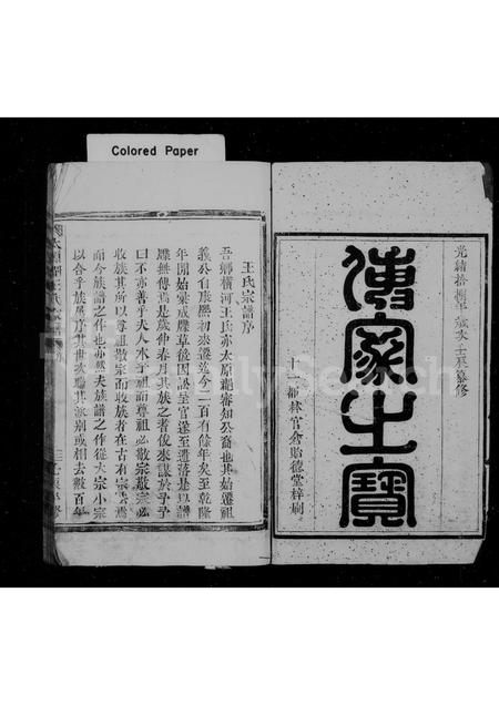 4534.太原郡王氏家谱.pdf电子版预览图1