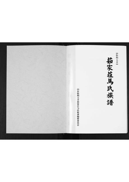 山东马氏-茹家庄马氏族谱.pdf电子版预览图1