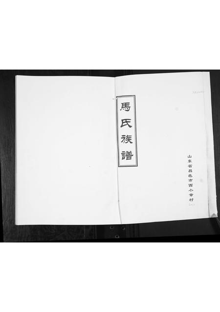 山东马氏-马氏族谱[6卷].pdf电子版预览图1