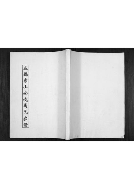 山西马氏-盂县东山南流马氏家谱[不分卷].pdf电子版缩略图