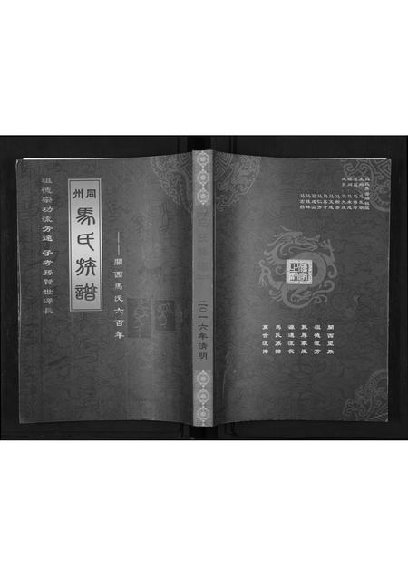 陜西马氏-同州马氏族谱.pdf电子版缩略图