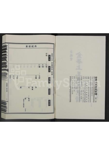 4799.金华上王章氏宗谱 [3卷].pdf电子版预览图1