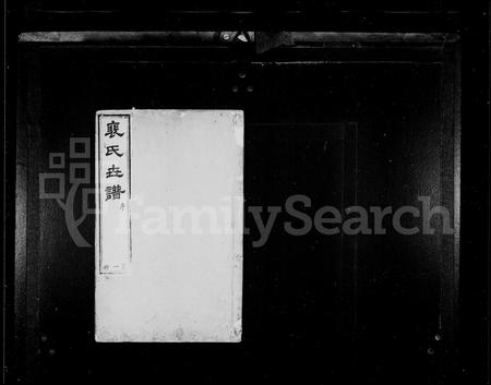 山西裴氏-裴氏世谱 [12卷,首末各1卷].pdf电子版预览图1