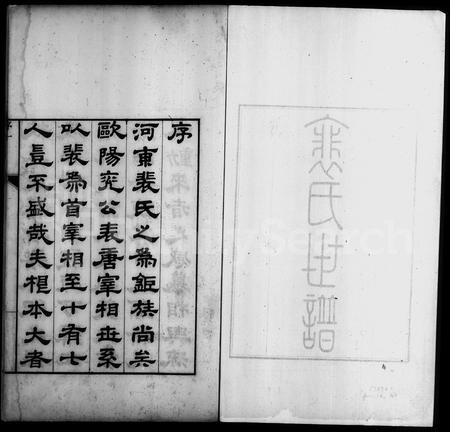 山西裴氏-裴氏世谱 [12卷].pdf电子版预览图1