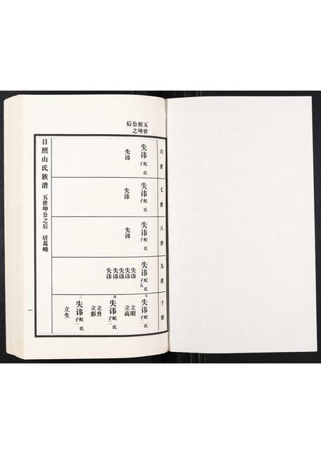 山东山氏-日照山氏族谱[4卷].pdf电子版预览图1
