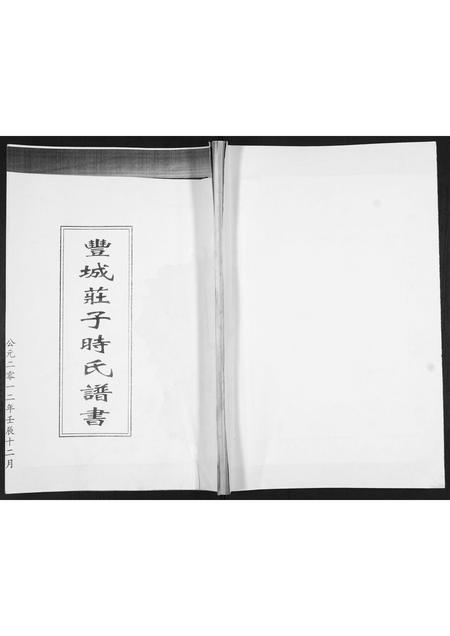 山东时氏-丰城庄子时氏谱书[不分卷].pdf电子版缩略图