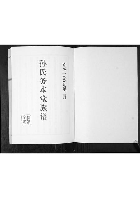 山东孙氏-孙氏务本堂族谱[不分卷].pdf电子版预览图1