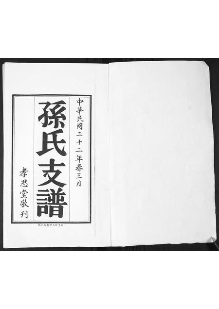 山东孙氏-孙氏支谱[2卷].pdf电子版预览图1