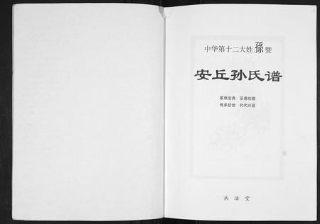 山东孙氏-安丘孙氏族谱.pdf电子版预览图2