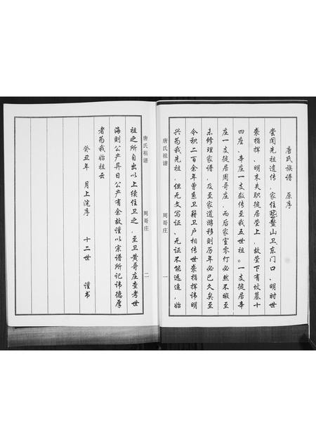 山东唐氏-唐氏族谱.pdf电子版预览图1