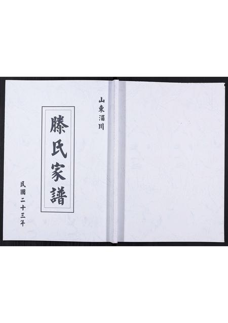 山东滕氏-滕氏家谱[不分卷].pdf电子版缩略图