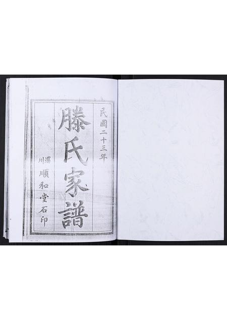 山东滕氏-滕氏家谱[不分卷].pdf电子版预览图1