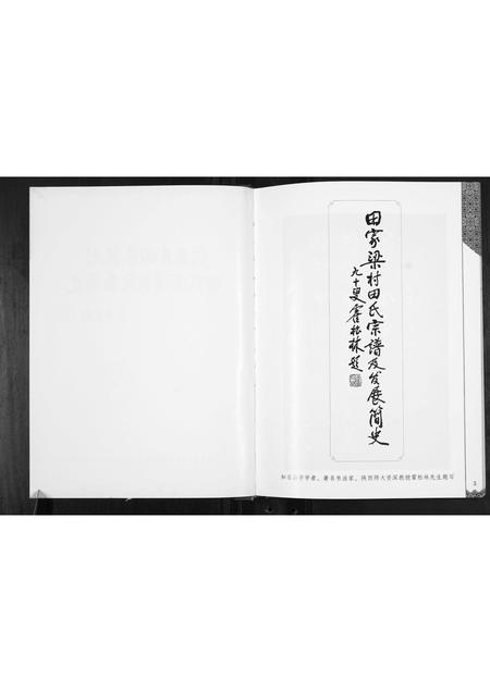 陜西田氏-周至县田家梁村田氏宗谱及发展简史.pdf电子版预览图2