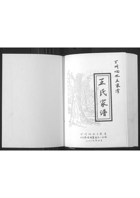 四川王氏-万州向水王家湾王氏家谱[1册](别名：Wan Zhou Xiang Shui Wang Jia Wan Wang Shi Jia Pu).pdf电子版预览图1