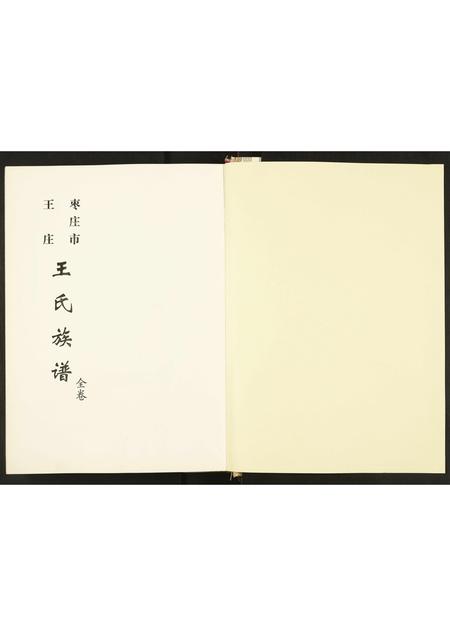 山东王氏-王庄王氏族谱.pdf电子版预览图1