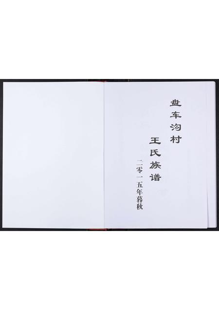 山东王氏-盘车沟王氏族谱[不分卷].pdf电子版预览图1