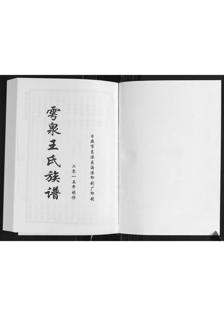 山东王氏-雩泉王氏族谱.pdf电子版预览图1