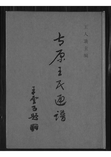 山西王氏-太原王氏通谱.pdf电子版缩略图