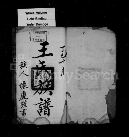 河北王氏-王氏族谱 [10卷].pdf电子版预览图1