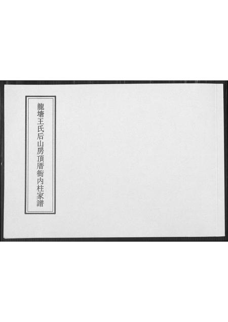 海南王氏-龙塘王氏后山房顶厝衙内柱家谱.pdf电子版缩略图