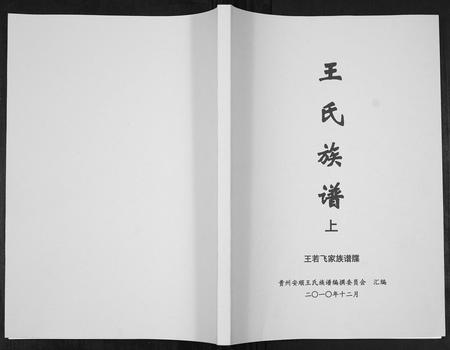 贵州王氏-王氏族谱[不分卷].pdf电子版缩略图