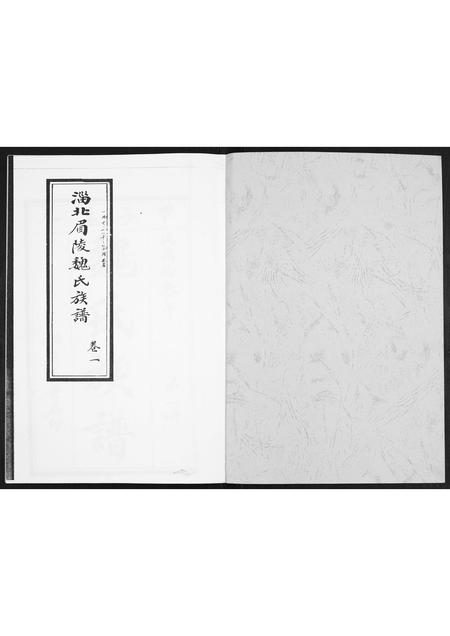 山东魏氏-魏氏族谱[4卷].pdf电子版预览图1