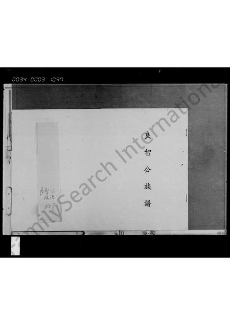 海南吴氏-良智公世系族谱(别名：良智公族谱).pdf电子版预览图1