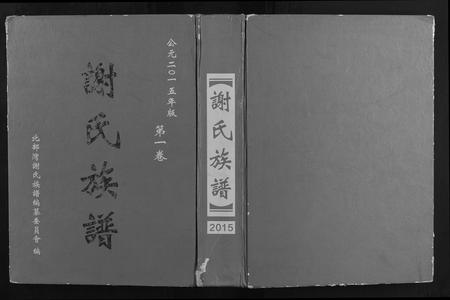 广西谢氏-北部湾谢氏族谱[第1卷].pdf电子版缩略图
