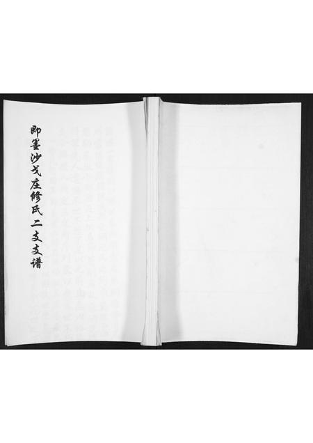 山东修氏-即墨沙戈庄修氏2支支谱.pdf电子版缩略图